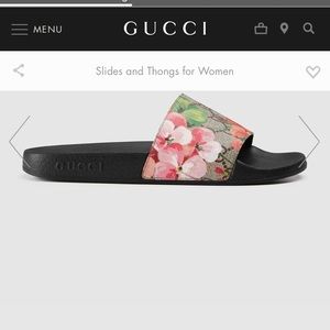GUCCI Blooms Supreme Slide Sandal